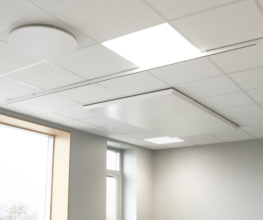 I dag er verken lufta eller ventilasjonsbudsjettet tungt