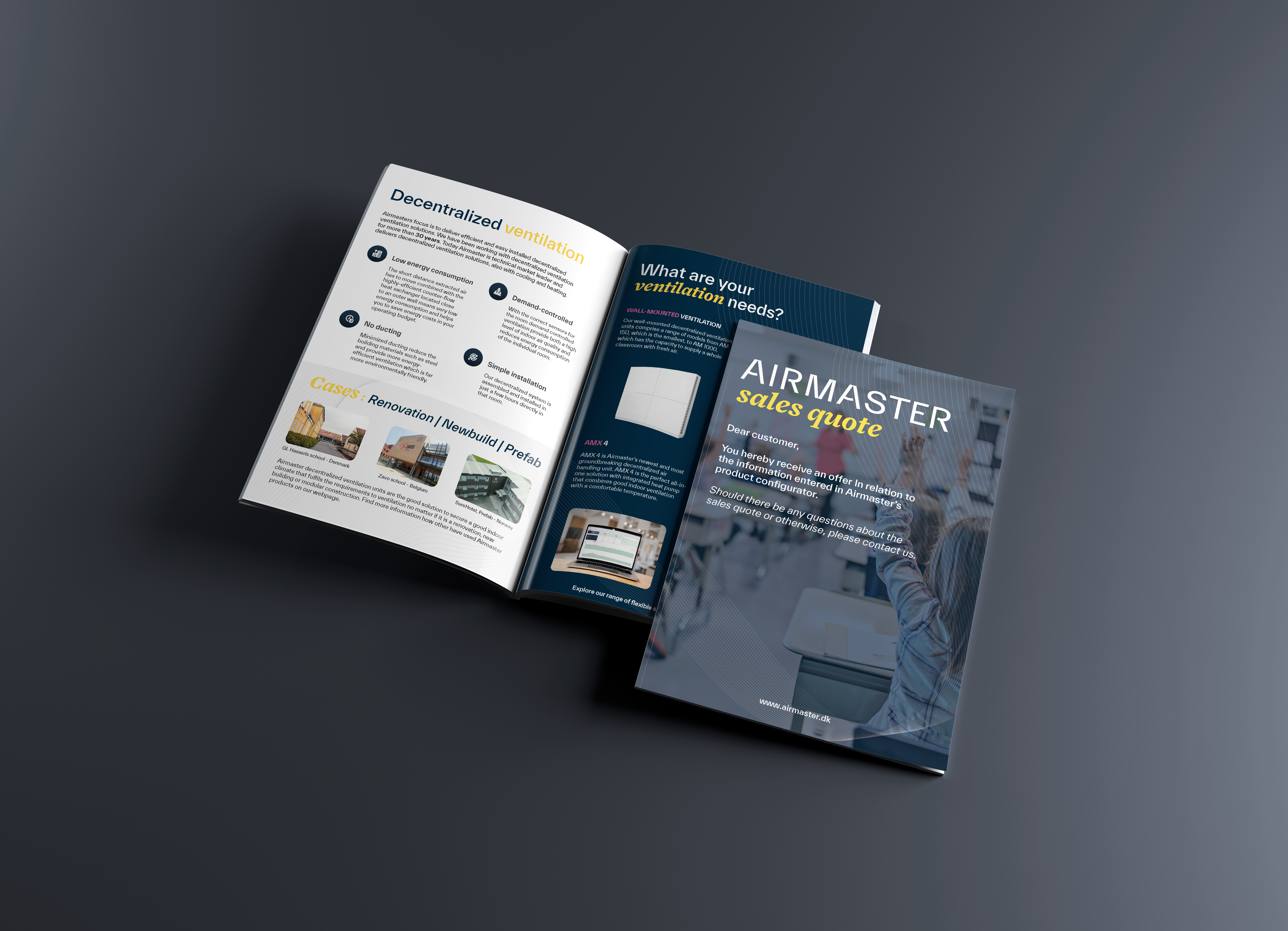 Ventilasjonssystemi henhold til dine ønsker