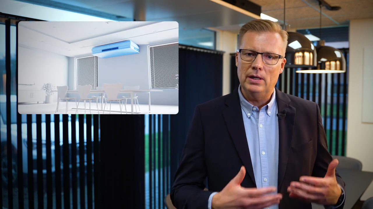 Fremtidens ventilasjon inkluderer ventilasjon, oppvarming og kjøling