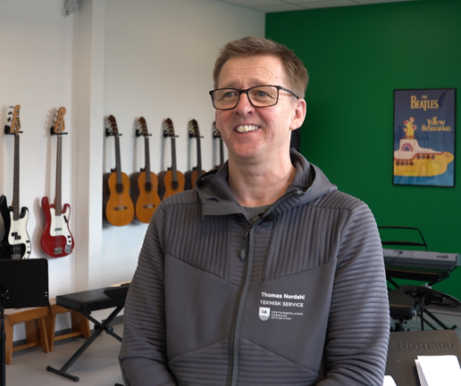 Gedsted skole har fått en driftseffektiv løsning